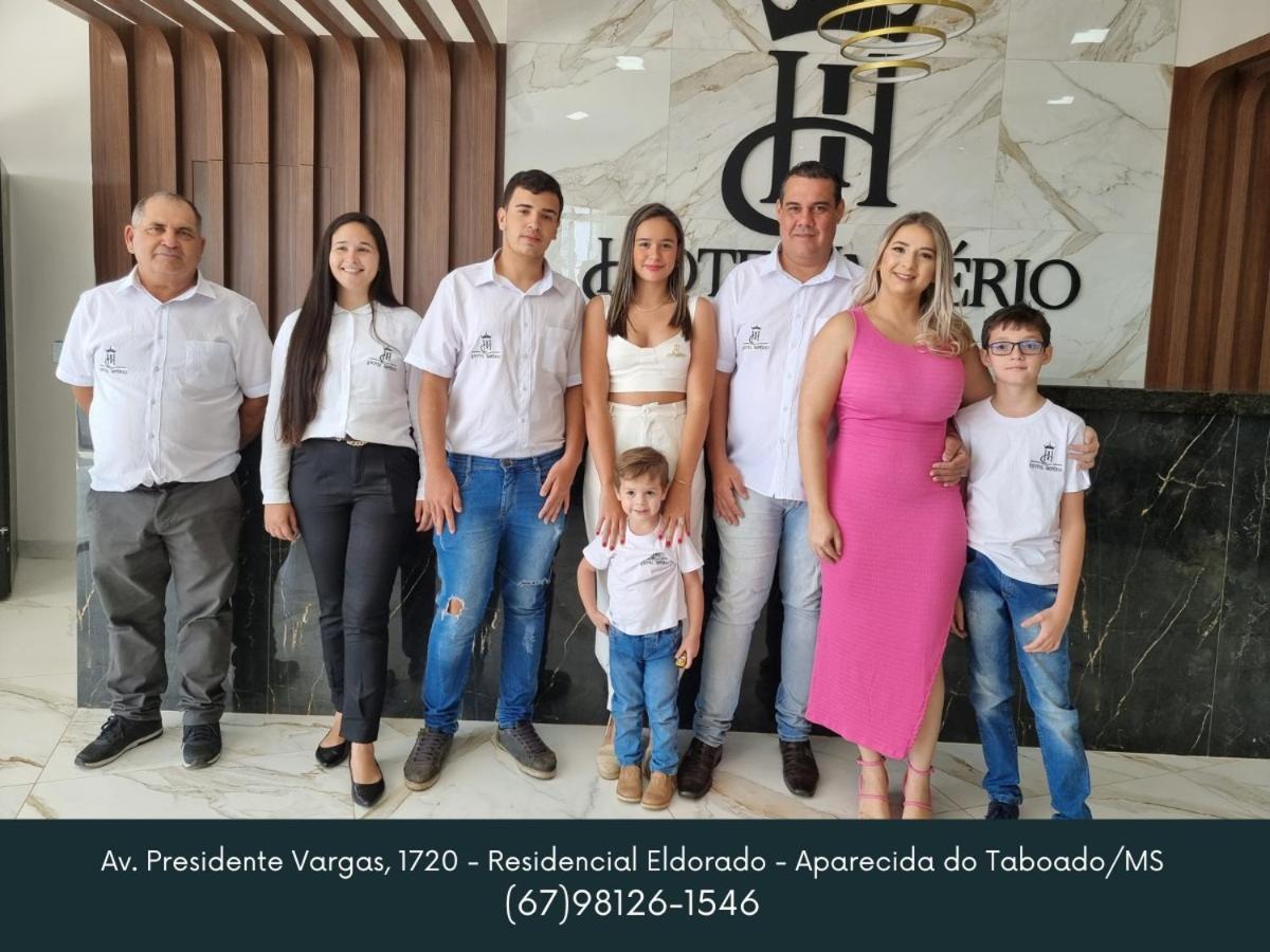 Hotel Imperio Aparecida do Taboado Exteriör bild